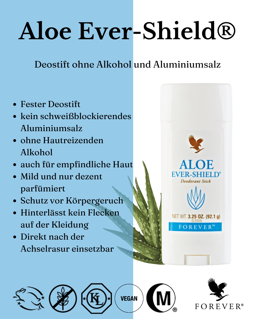 Aloe Evershield Deodorant